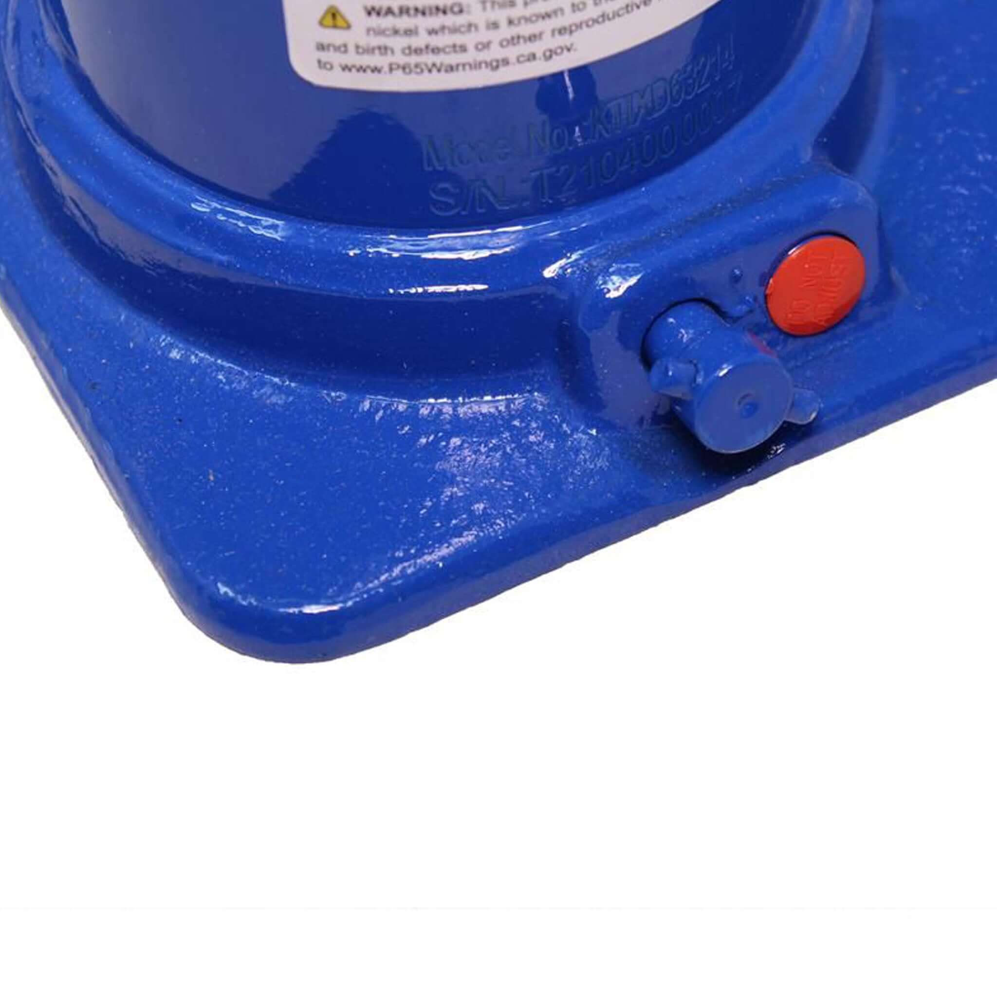 K-Tool 12-Ton Short Bottle Jack 7.48" - 13.78" Lifting Range Welded