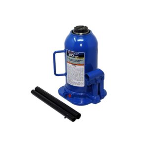 K-Tool 20-Ton Bottle Jack Welded 9.6" - 16.65" Lifting Range