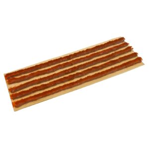 Kex 362 Tire Repair Strings 8in Fat Brown Rubber Impregnated 25 Pack