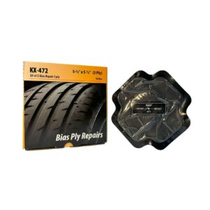 Kex 472 Bias Ply Tire Repair Unit 5-1/2 Inch 3 Ply 10 Box