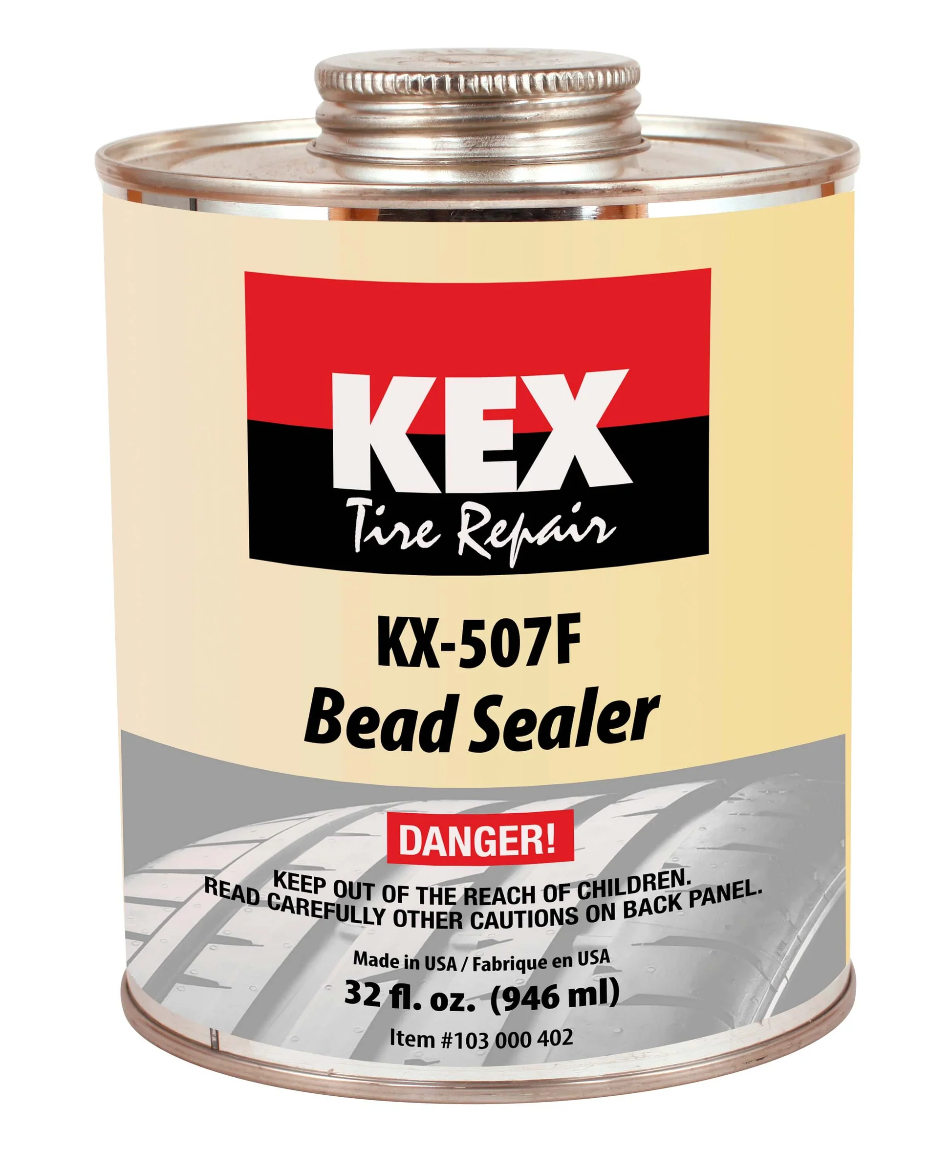 Kex 507F Bead Sealer 32 oz Brush Top Can No Drip KX507F