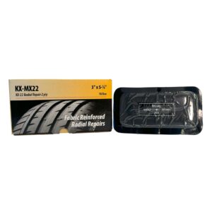 Kex MX22 Radial Tire Repair Unit 3" x 6" 2 Ply 10 Pack