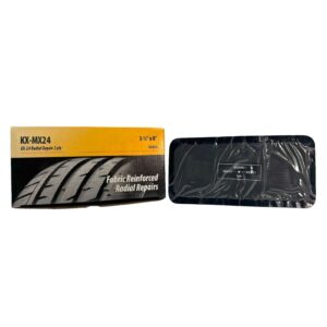 Kex MX24 Radial Tire Repair Unit 3" x 8" 2 Ply 10 Box