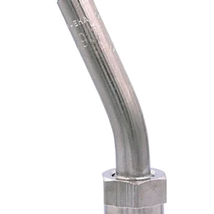 Nickel Metric 70MS Valve Stem 27 Degree Bend V3-20-5 ETRTO Pack of 25