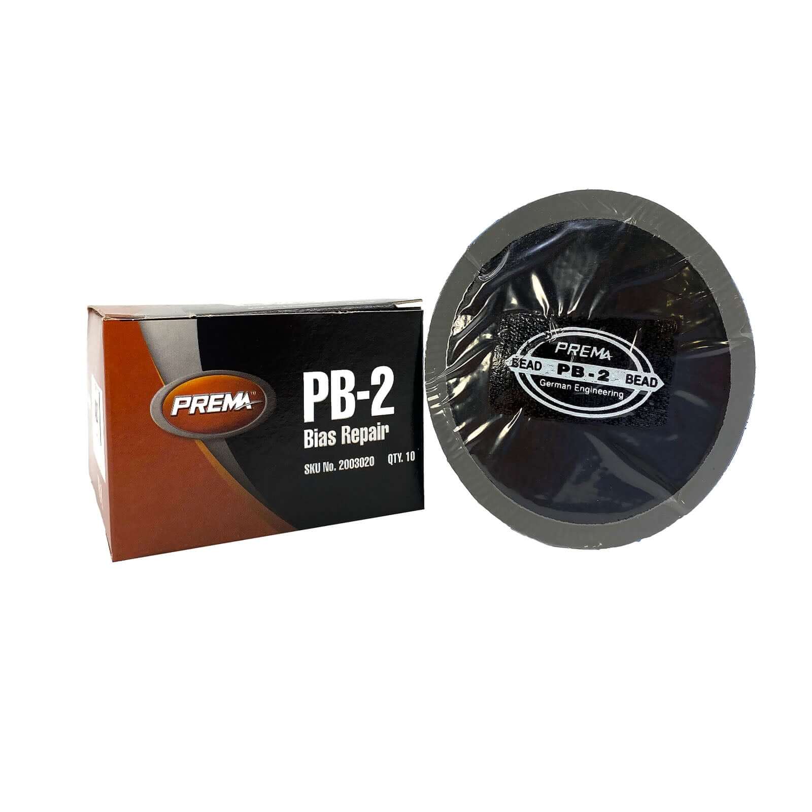 Prema PB-2 Bias Ply Tire Repair Unit 3-1/4" 2 Ply 10 Box PPB2