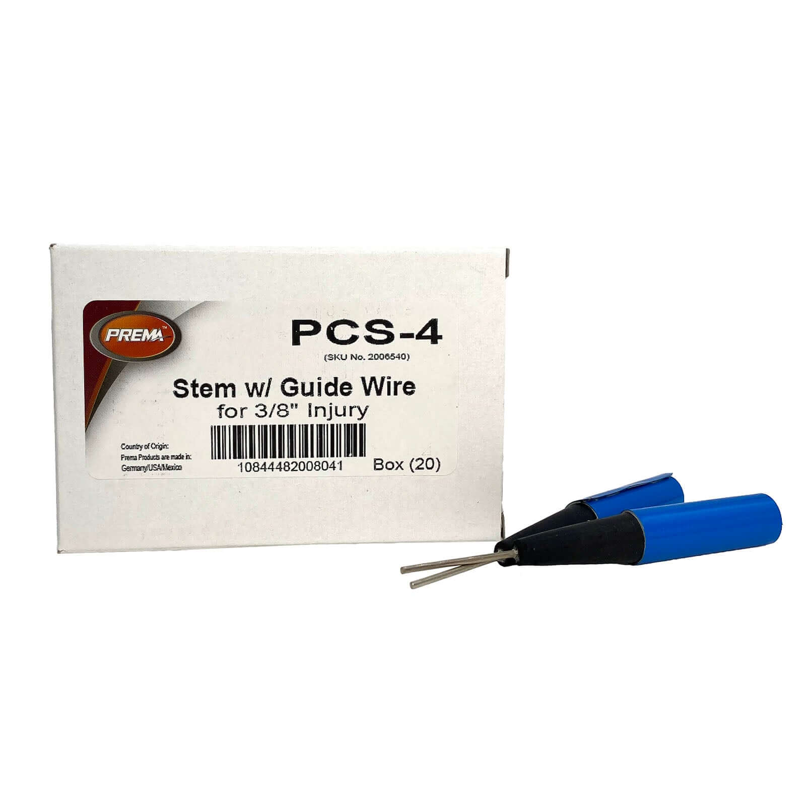 Prema PCS-4 Nail Hole Insert Pull-Thru 3/8" Injury 20 Box
