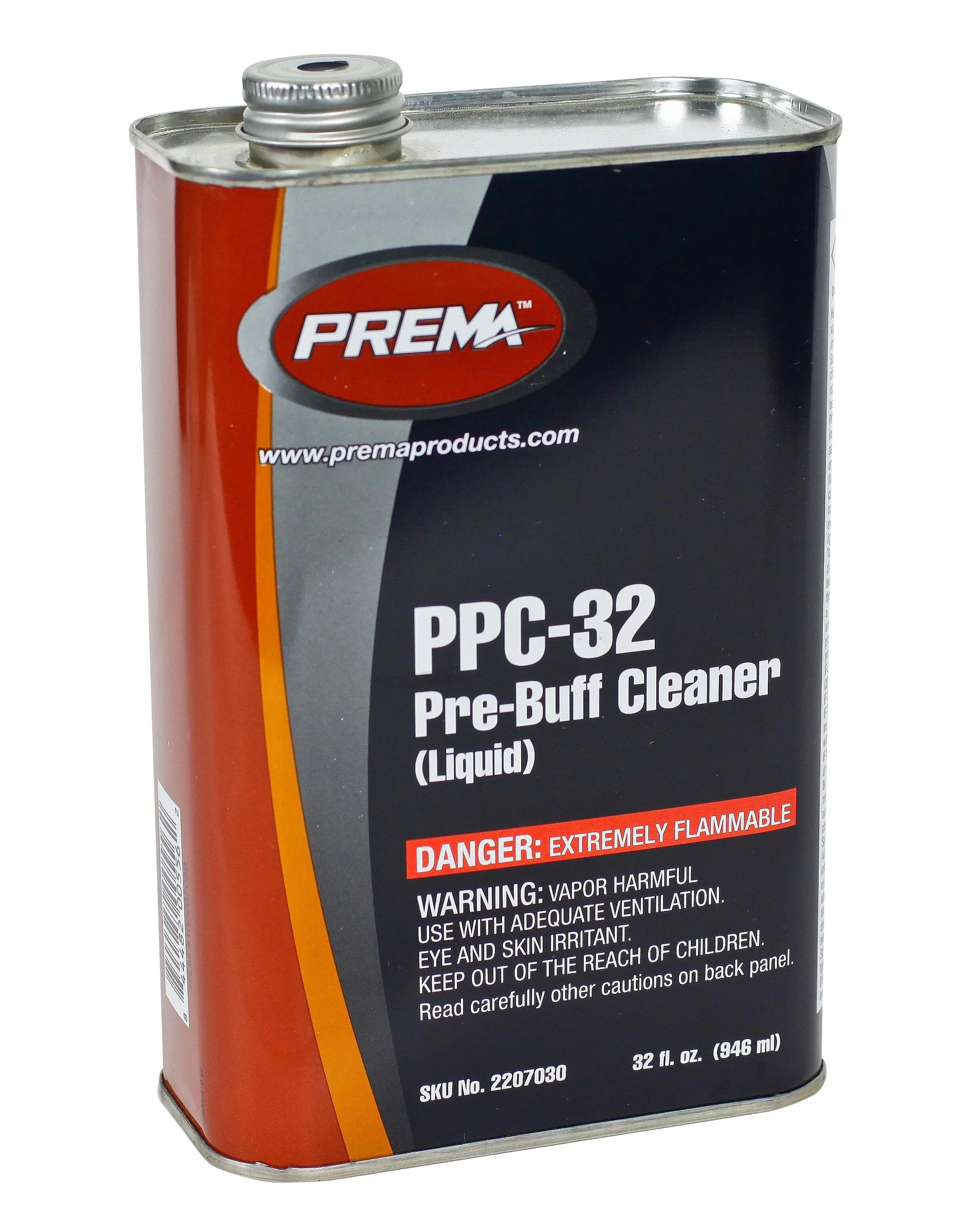 Prema PPC-32 Pre-Buff Cleaner Tire Buffing Solution Liquid 32 oz