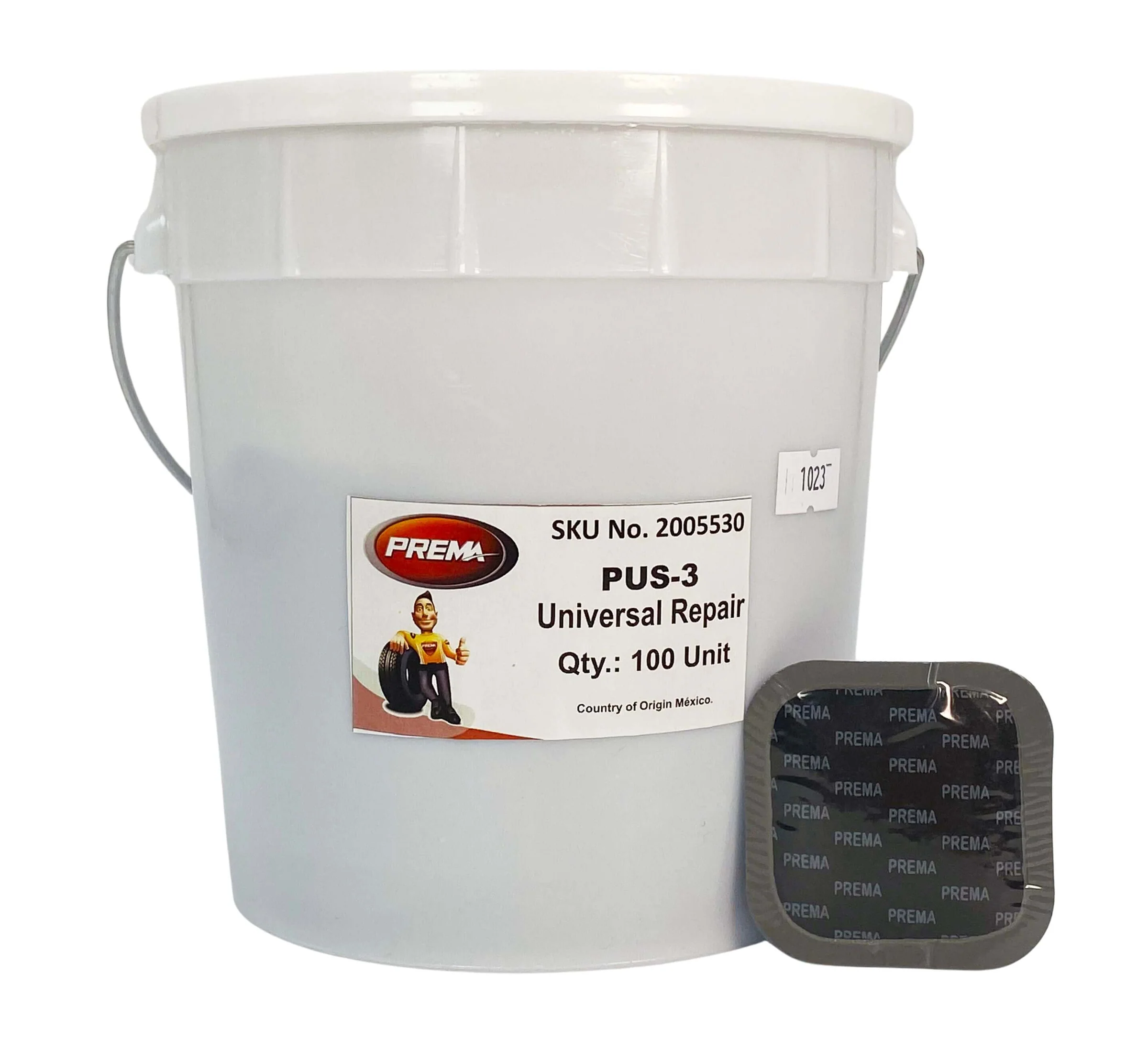 Prema PUS-3 Universal Patch, 2 1/4" Square (100 bucket)