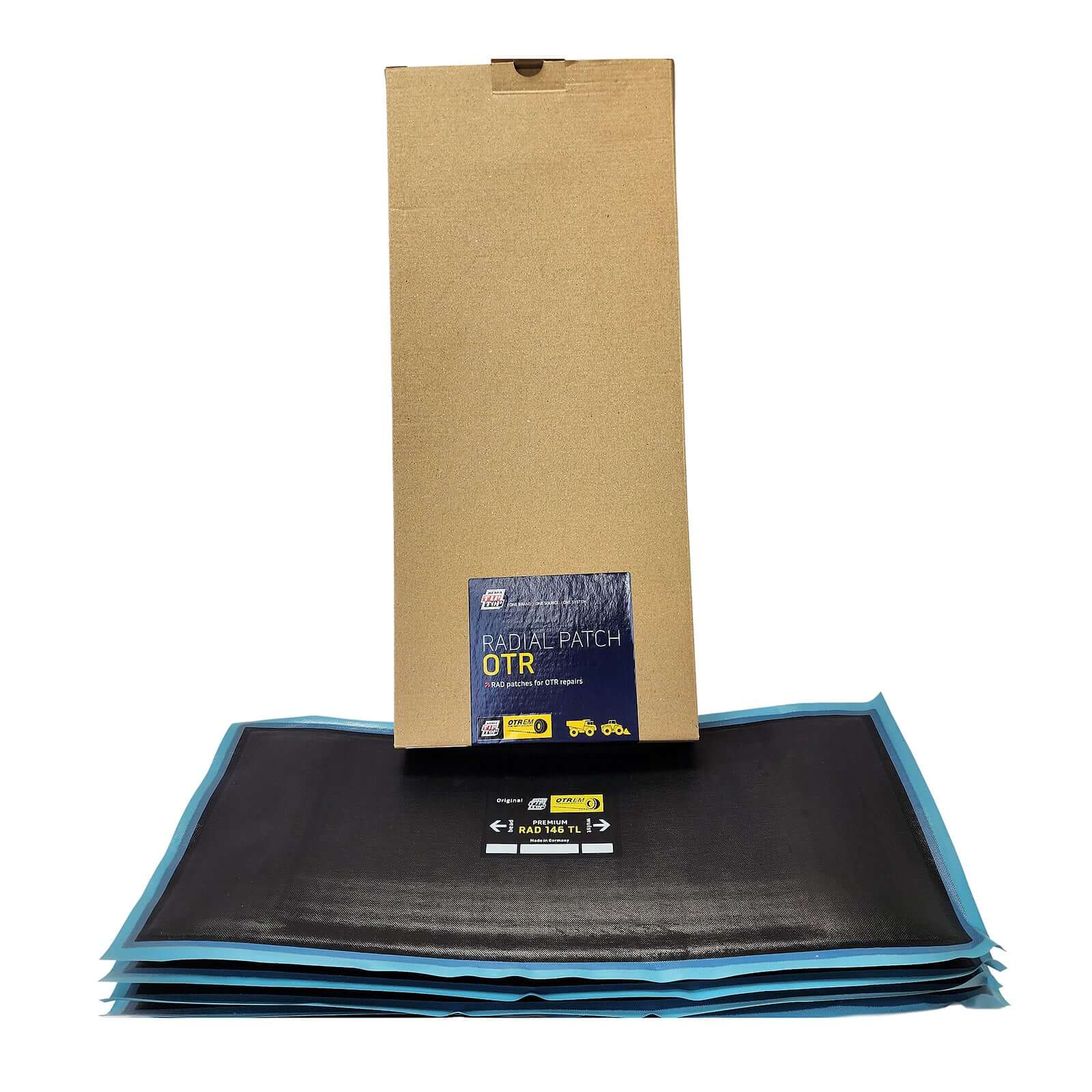 Rema RAD-146 Radial Repair Unit, 7-1/4" x 17-1/4", 4-Ply (5 bx)