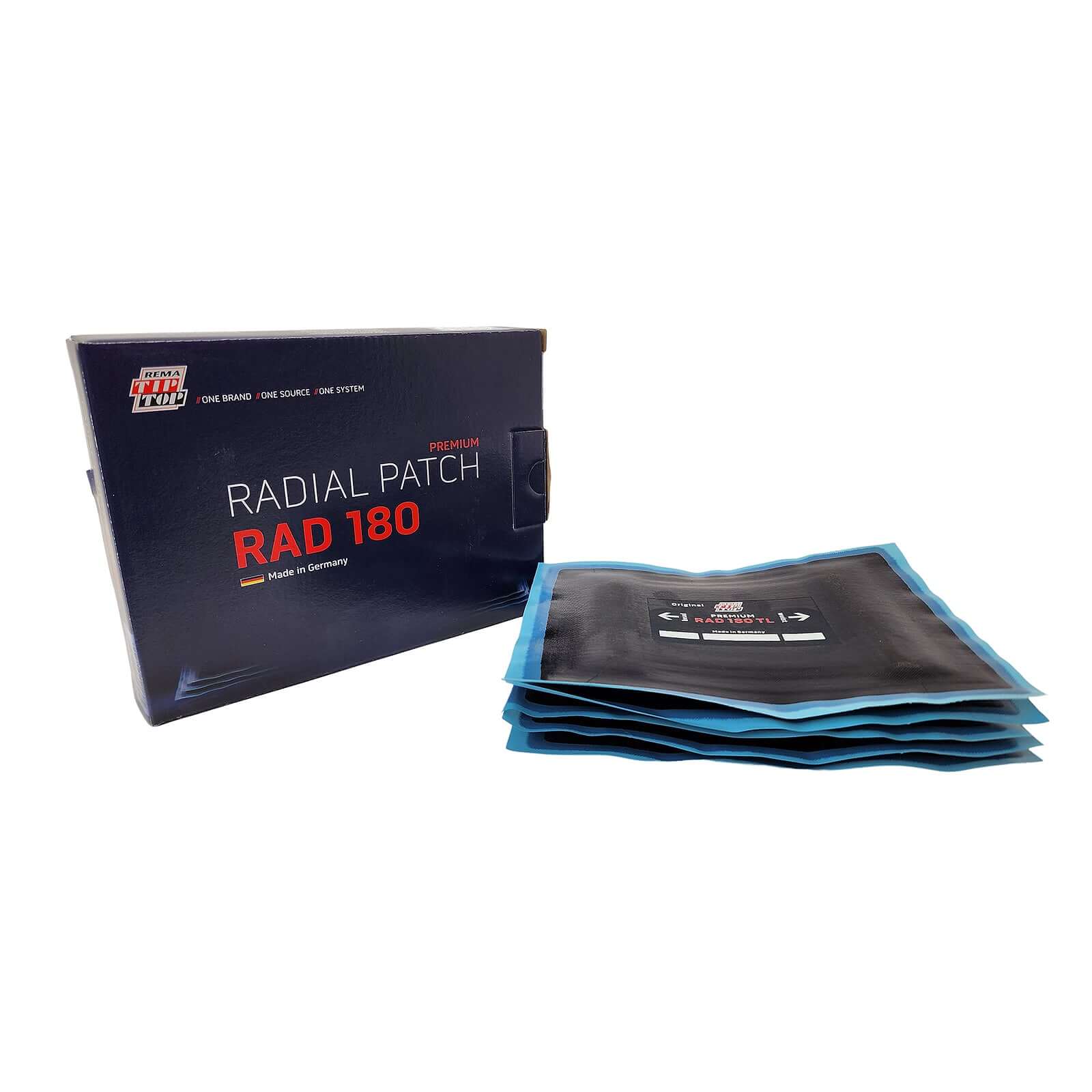 Rema RAD-180 Radial Repair Unit, 7-3/4" x 6", 2-Ply (5 bx)