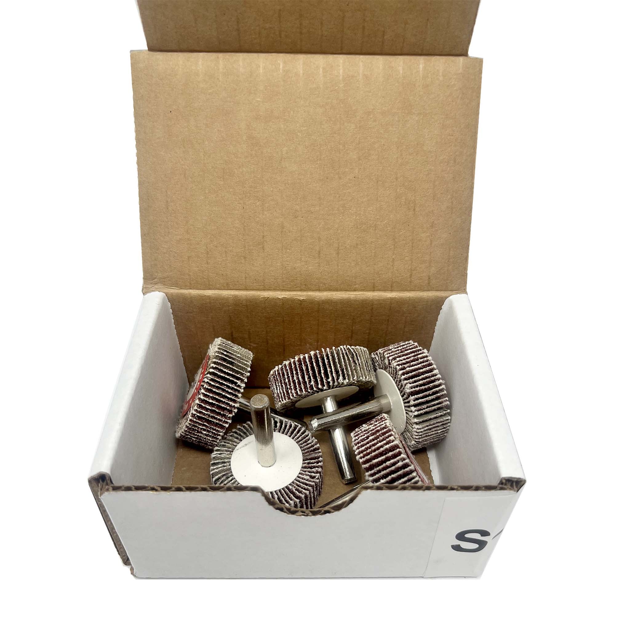 1 1/2" x 1/2" Flap Wheel 60 Grit 5PK