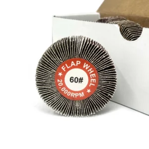 3" x 1" Flap Wheel 60 Grit 5PK