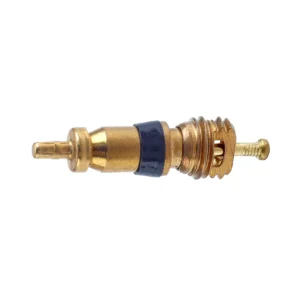 Standard Bore Brass Valve Core Black Seal 100 Pack
