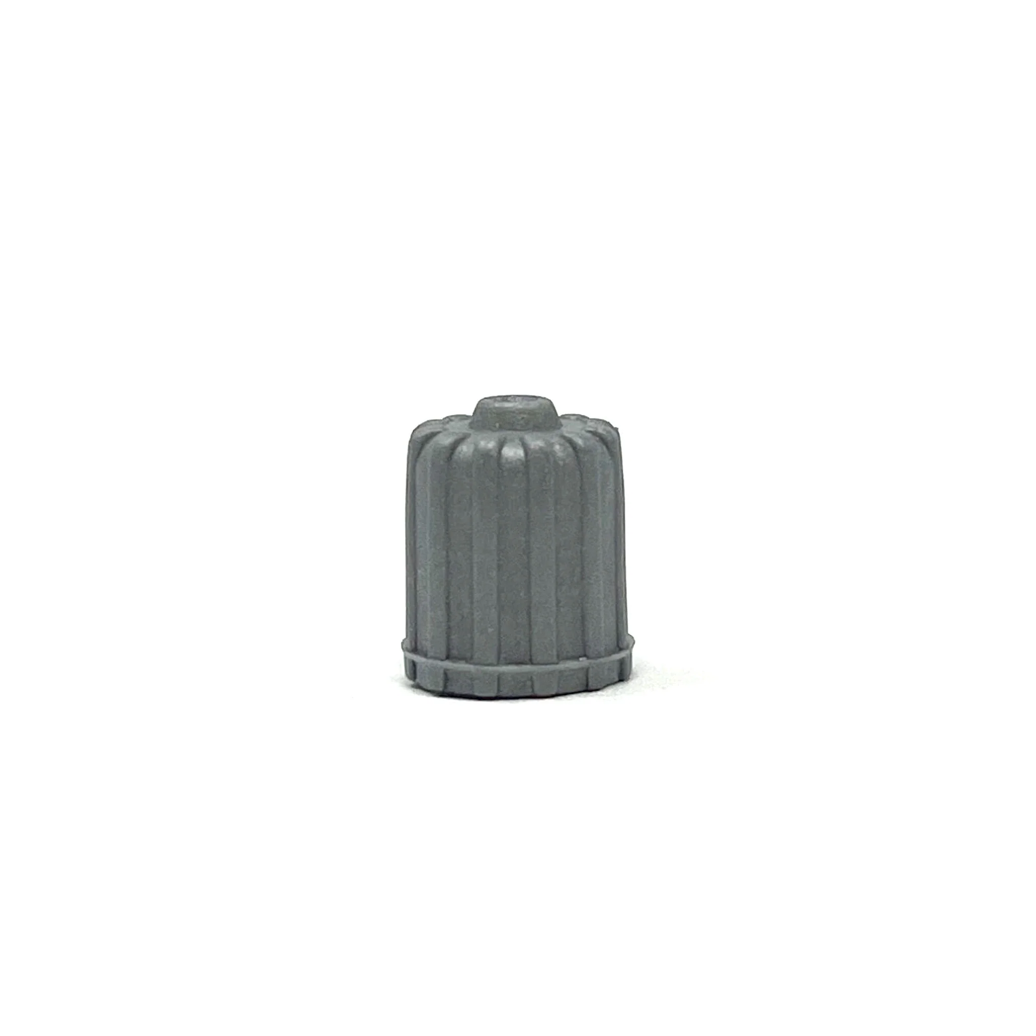 Gray Plastic TPMS Valve Caps 100pcs/Bag Tire Valve Stem Caps