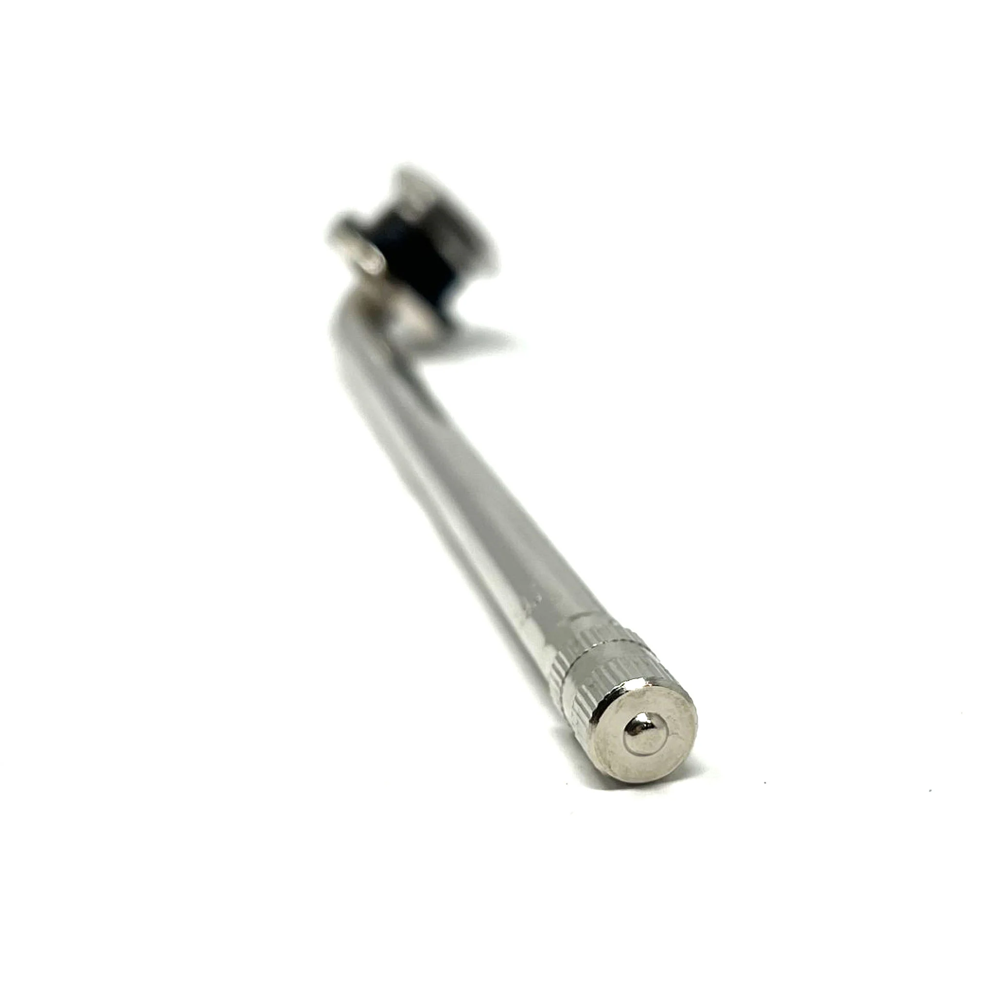 TR510 Clamp-In Metal Truck Tire Rim Valve 0.382" Bore 90? Bend 5.5" Long Bag of 50