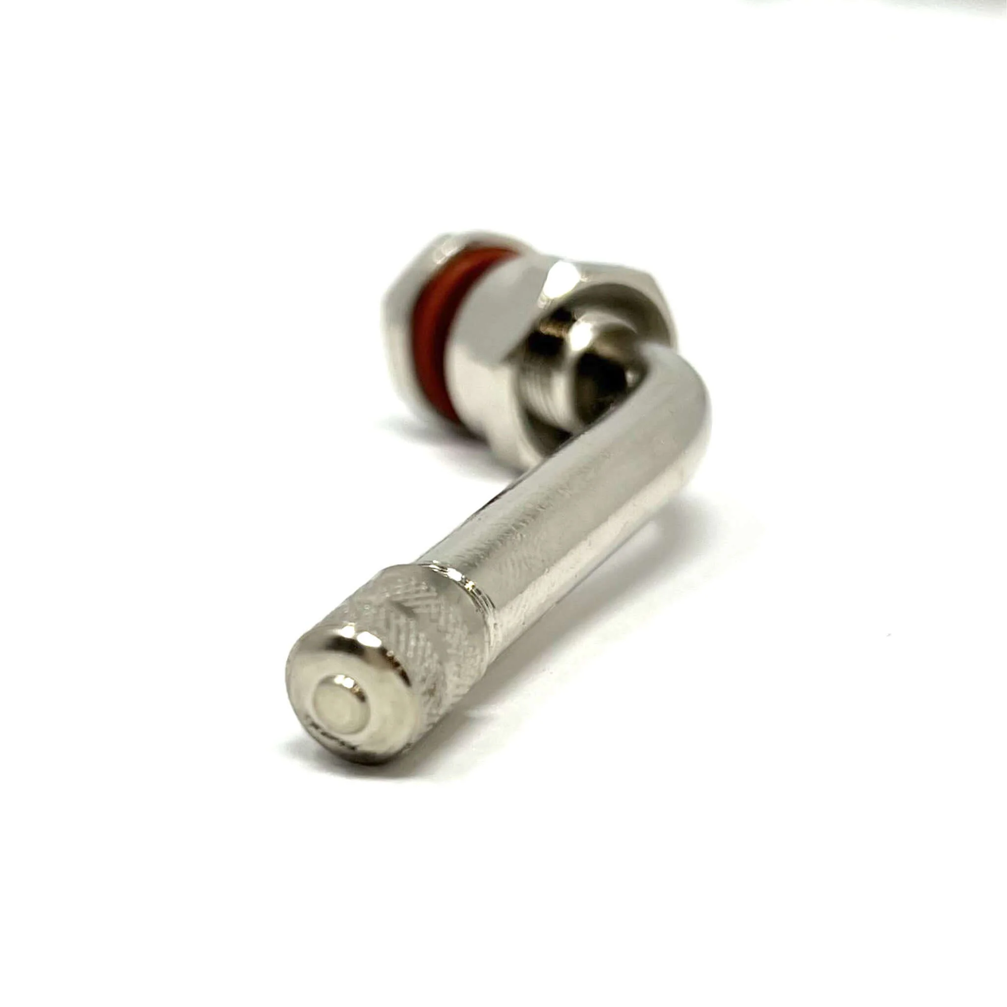 TR554D Grommet Seal Clamp-In Metal Truck Tire Rim Valve 0.382" Bore 60? Bend