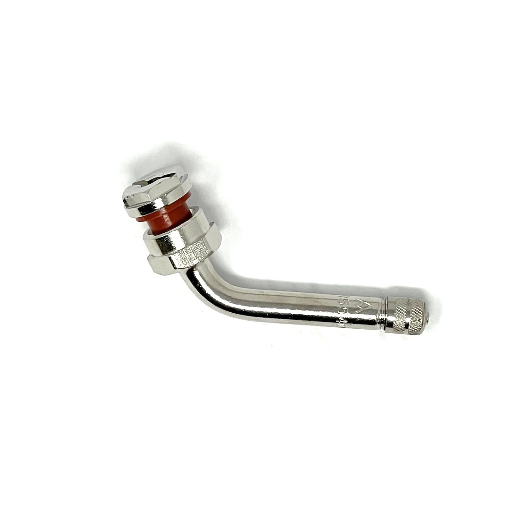 TR554D Grommet Seal Clamp-In Metal Truck Tire Rim Valve 0.382" Bore 60? Bend