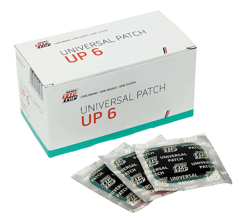 REMA UP-6 Universal Tire Repair Patch 1-3/4" Square 43mm 50 Box