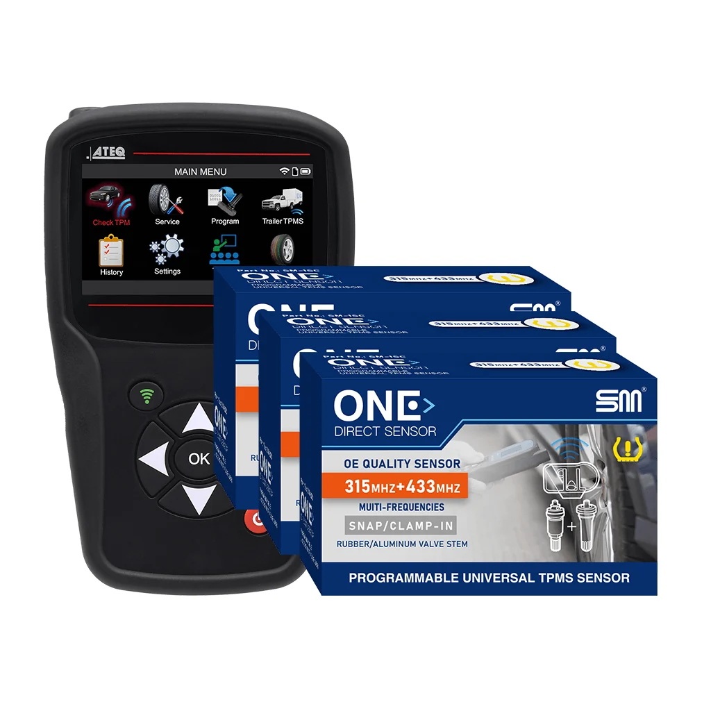 ATEQ VT57 TPMS Tool 120 Sensor Kit WiFi OBD2 Sensor Programming