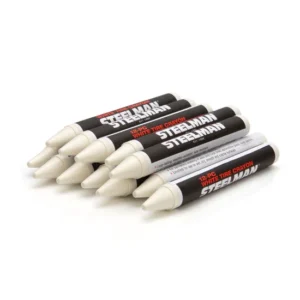 Steelman White Tire Marking Crayons Box of 12