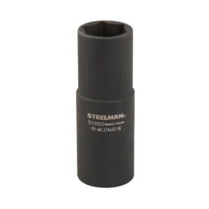 1/2" Drive 3/4" x 13/16" Deep Flip Impact Socket 6-Point SAE